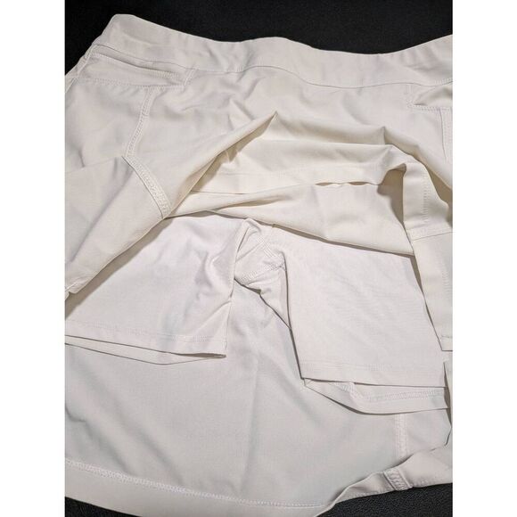 Adidas Golf Ultimate365 Solid White Skort Women's M - Picture 5 of 6